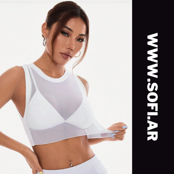 Top transparente