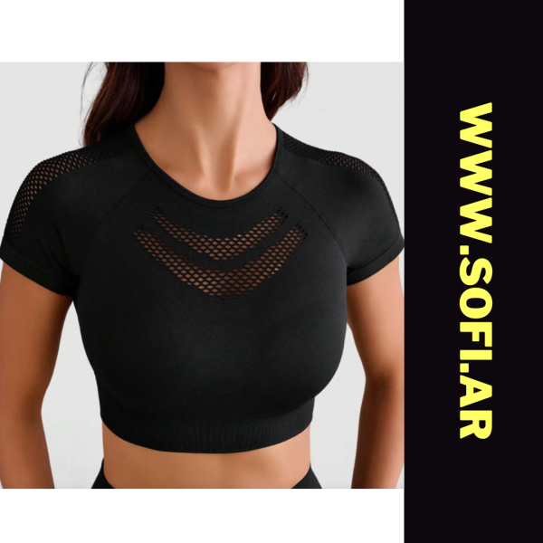 Remera con respiración