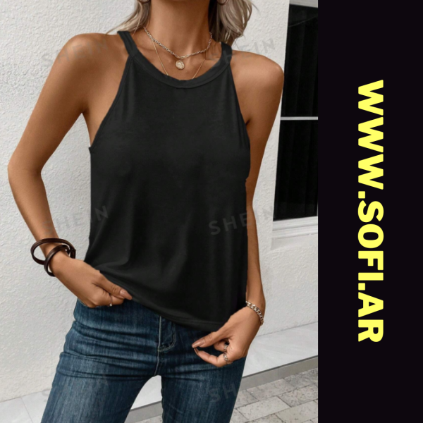 Musculosa cuello Halter