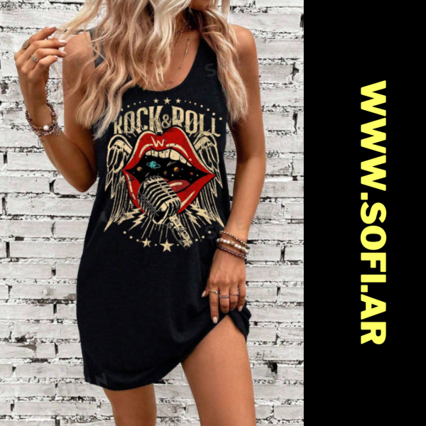 Vestido Rock