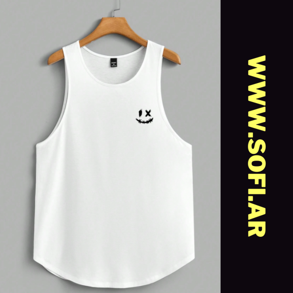 Musculosa Oversize Carita
