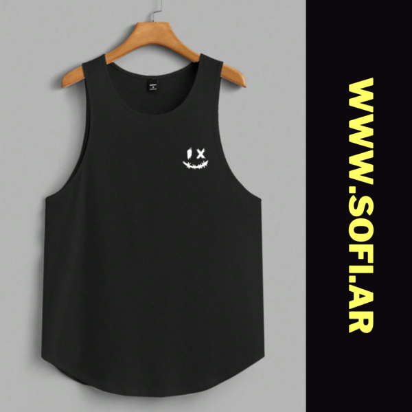 Musculosa Oversize Carita