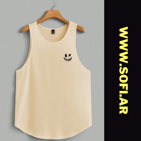 Musculosa Oversize Carita