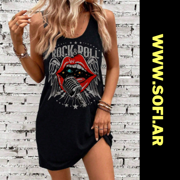 Vestido Rock