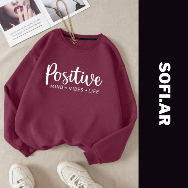 Buzo Positive Bordo